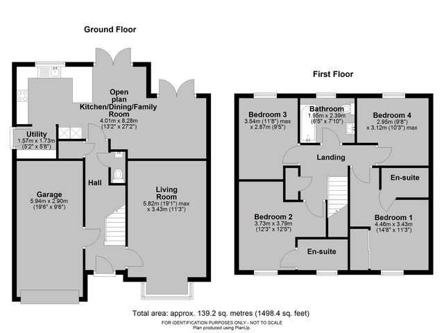 9 Avocet Road, Holmer, Hereford - all floors.JPG