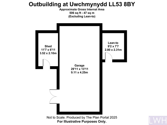 Outbuilding at Uwchmynydd LL53 8BY