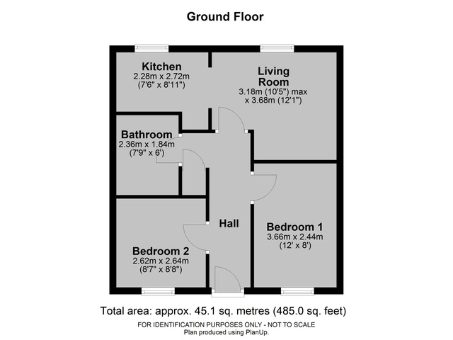 2 St Charles Court, Lower Bullingham, Hereford - all floors.JPG