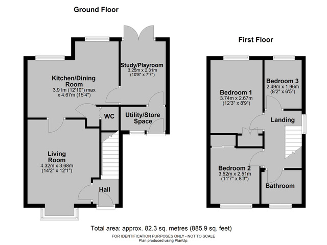 15 Wenlock Close, Belmont, Hereford - all floors.JPG