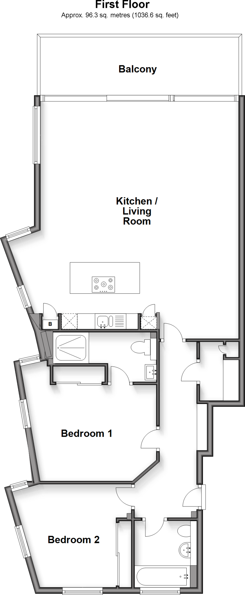 West Parade, Hythe, Kent floorplan