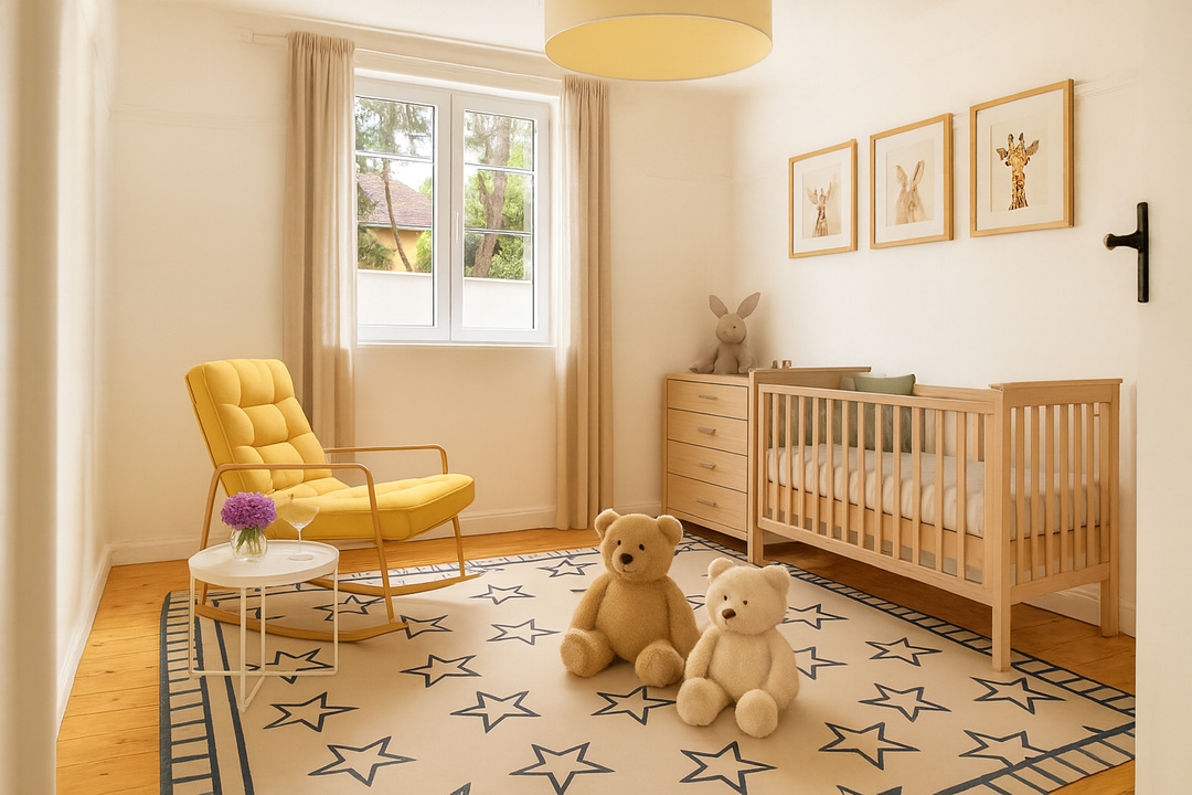 Staged Bedroom