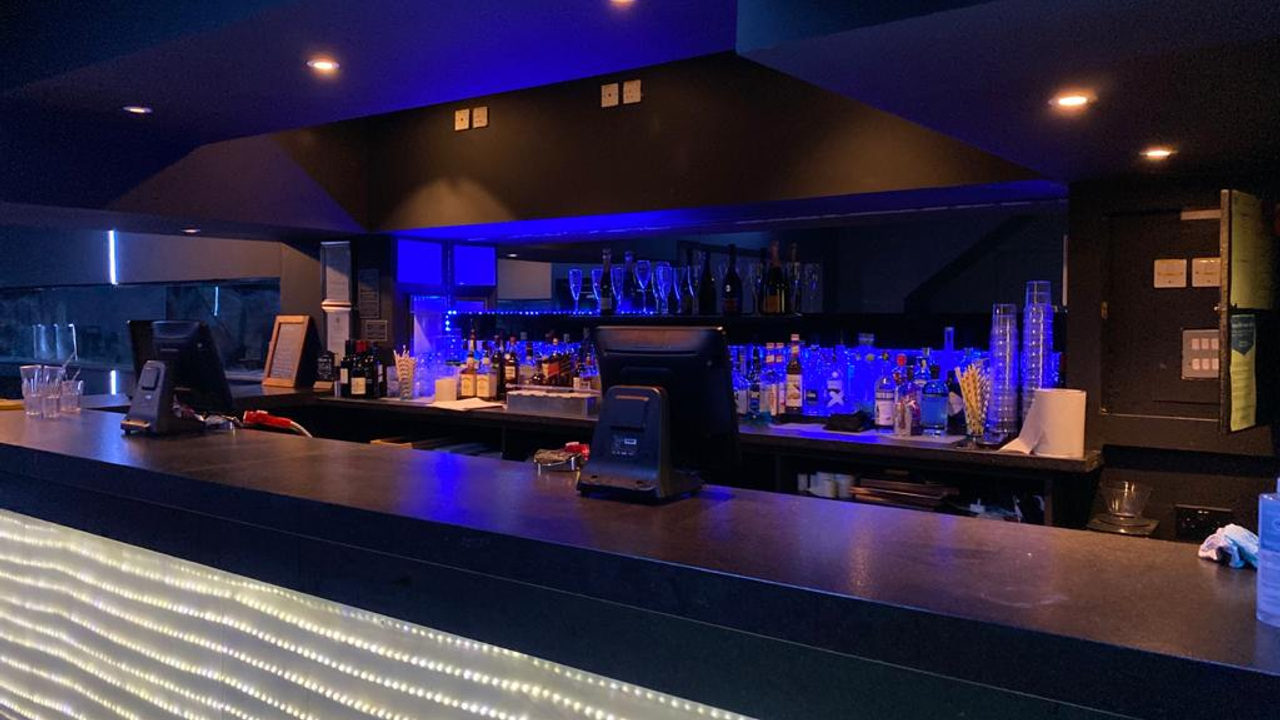 Dancefloor basement bar