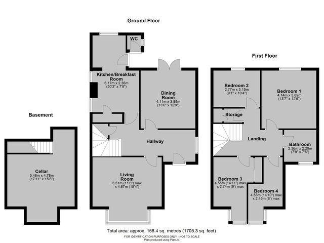 31 Church Road, Tupsley, Hereford - all floors (1).JPG