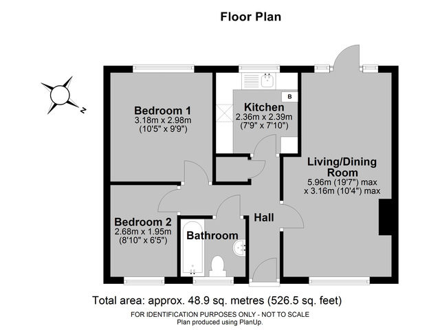 16 Highgrove Bank, Ledbury Road, Hereford - all floors.JPG