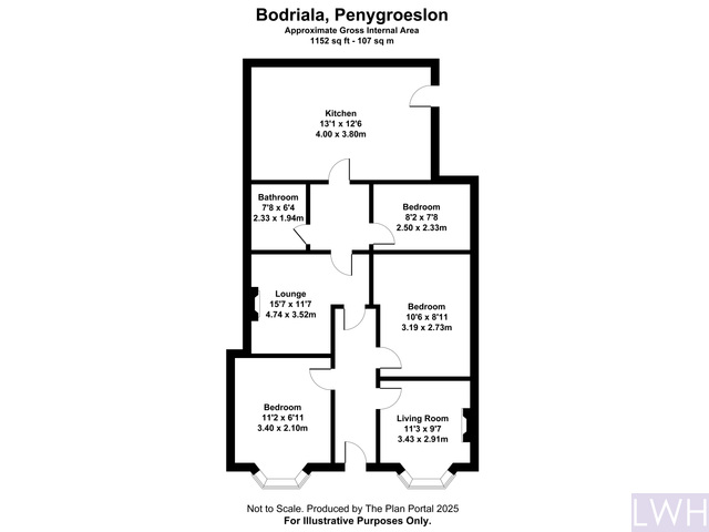 Bodriala, Penygroeslon